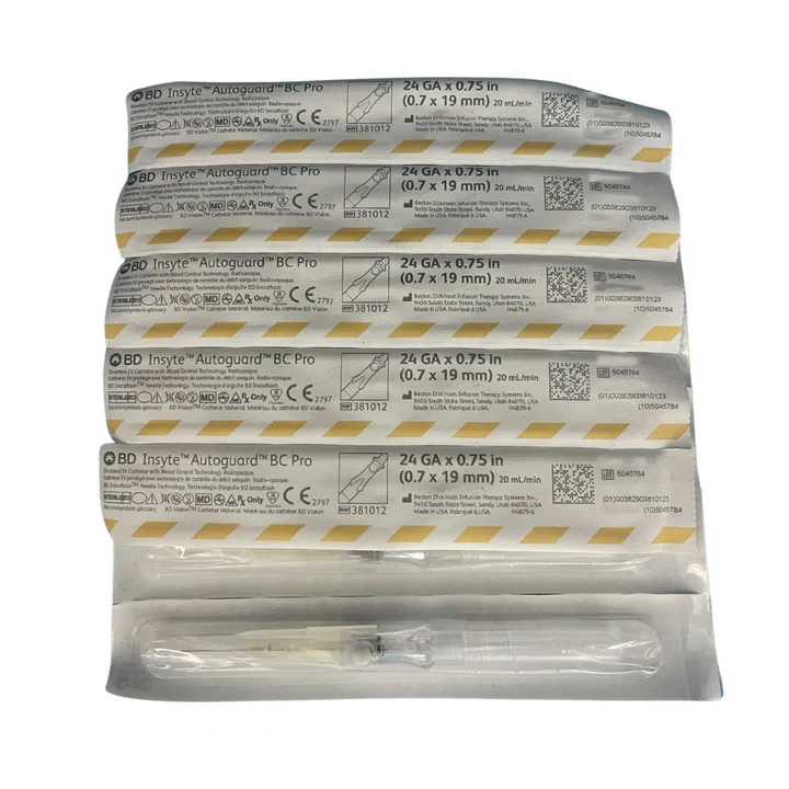 2026-03-15-69b5b2730df98-1.webp BD Insyte Autoguard BC Pro Shielded IV Cannula with Blood Control Technology - All Sizes - Image 1