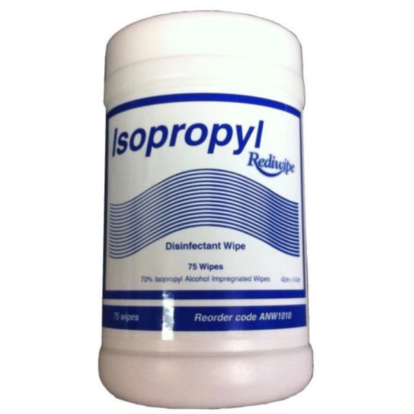 Cello Rediwipe Isopropyl Wipes (75 Items / Box) Anw1010 - Box Of 12