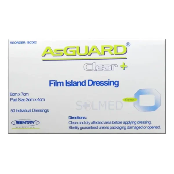 AsGUARD Clear + Film Island Dressing - All Sizes