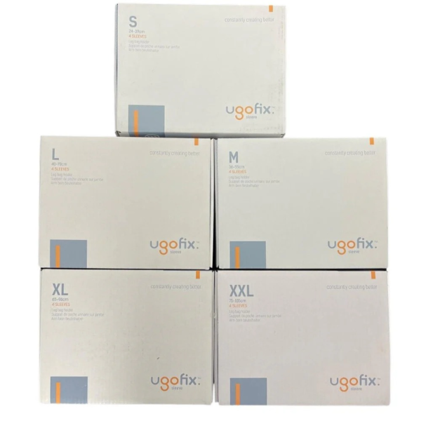 Ugo Fix Sleeves Leg Bag Holders Box of 4 - All Sizes