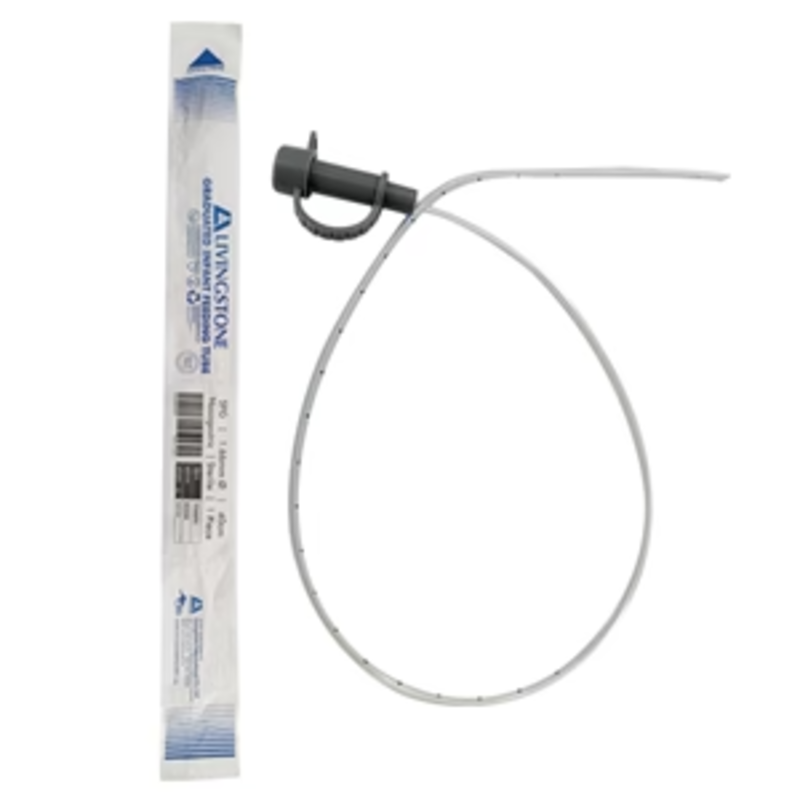 2604151004 Graduated Infant Feeding Tube 5FG - Diameter: 1.66mm, 40cm Sterile Nasogastric NGT - Each - Image 1