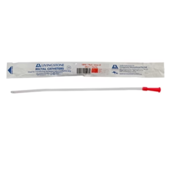 LIV Rectal Catheter Tube, 40cm Sterile, Each, All sizes