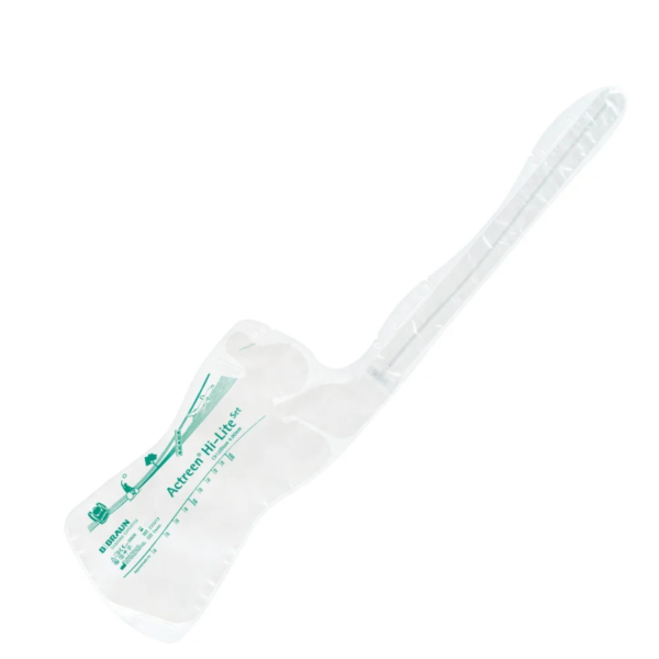 B. Braun Actreen Hi-Lite Set Nelaton 37Cm, Catheter With Bag Attached, Sterile - All Sizes