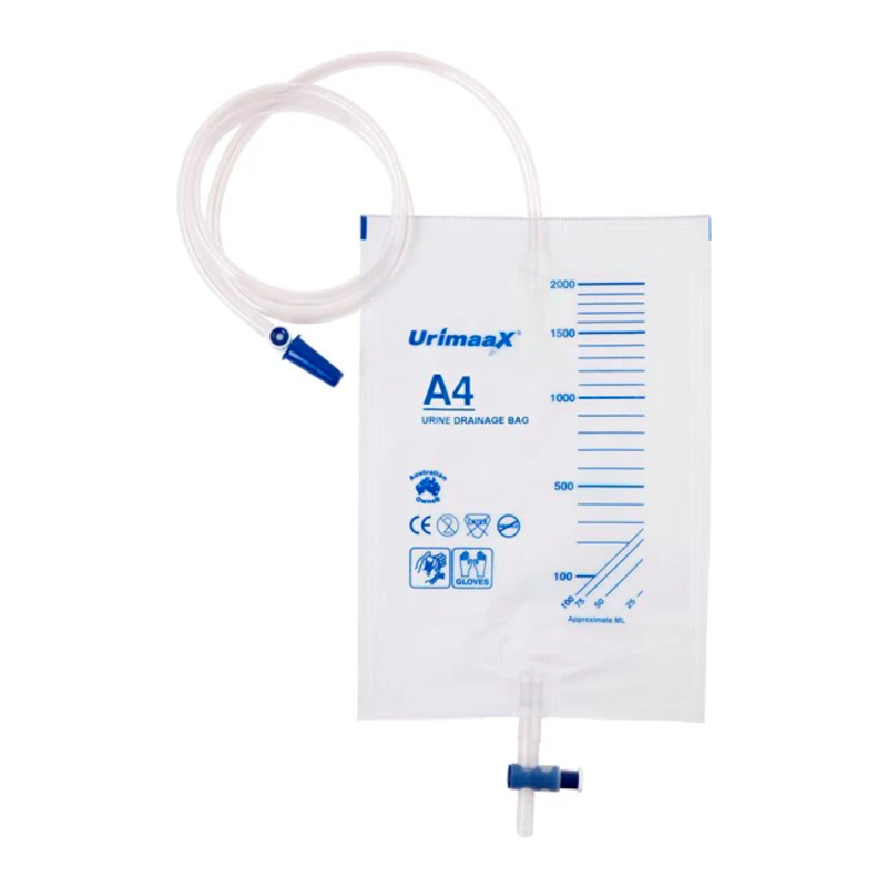 Aaxis Aaxis Urimaax Drainage Night Bag Closed System 2000mL Sterile A4 ...