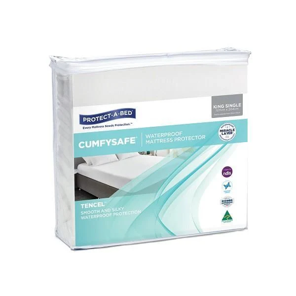 638909976528133174723055 Protect-A-Bed Cumfysafe Tencel Mattress Protector - All Sizes - Image 1