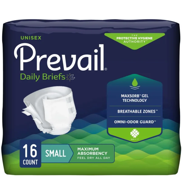 Cello Prevail Smaller Size Briefs, Maximum Absorbency (Small - Youth)
