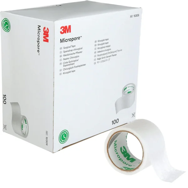 3M Micropore Surgical Tape 2.5cm X 1.3m (1530S-1)