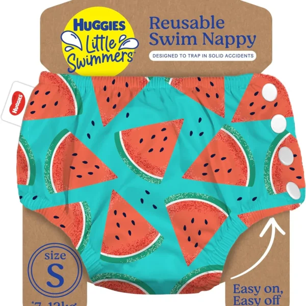 Huggies Little Swimmers Reusable Swim Nappy, Carton of 4 - All Sizes