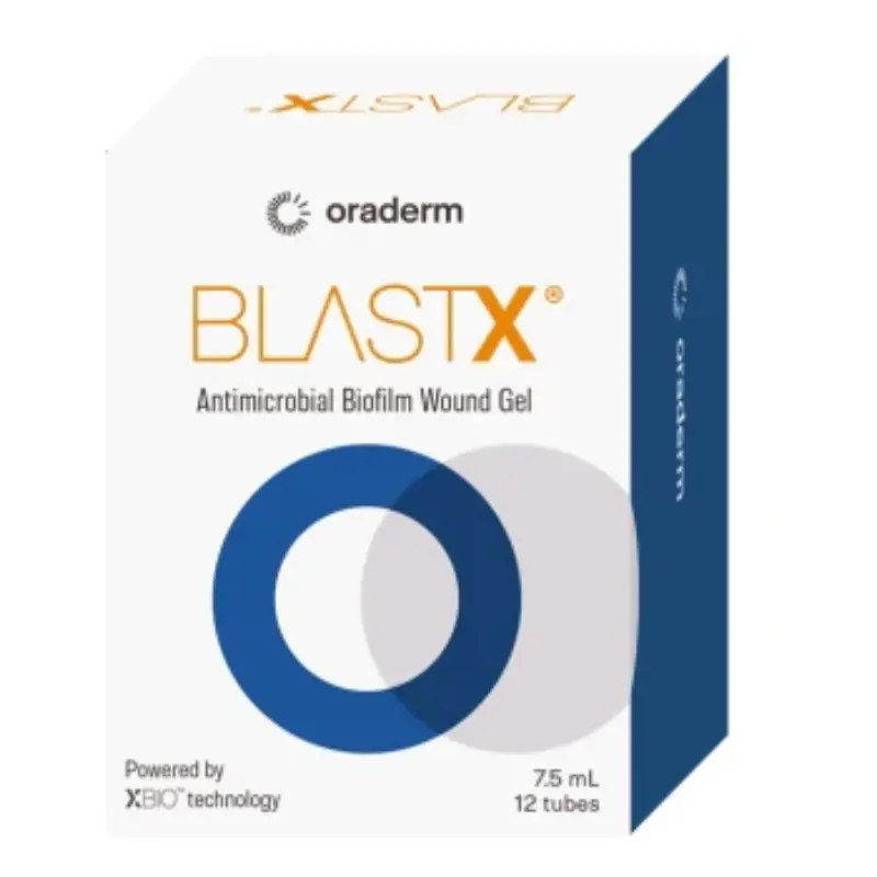 905676e139867b5874b6f68ce3f16cc1 BlastX Antimicrobial Biofilm Wound Gel 7.5mL (7006691) - Image 1