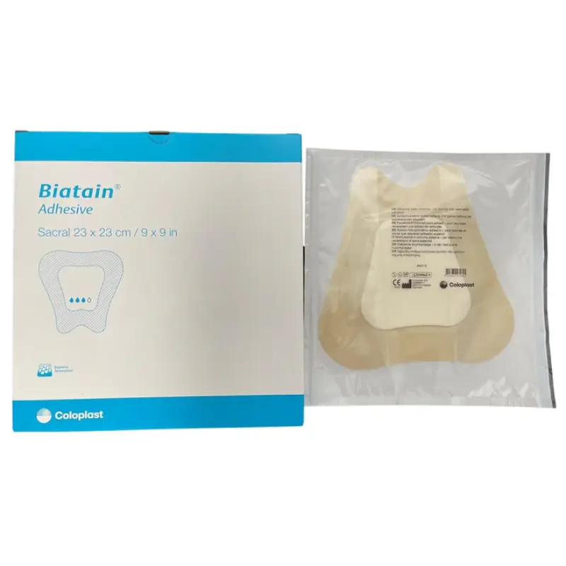 9253_source_1663972278 Coloplast Biatain Shaped Adhesive Foam Dressing - All Types - Image 1