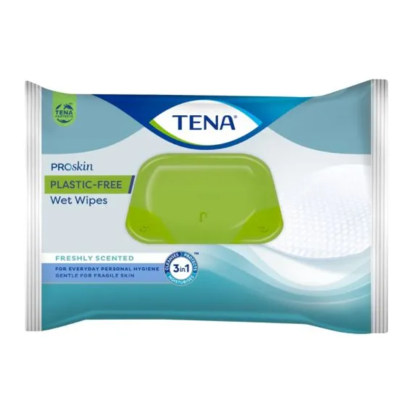 TENA ProSkin Wet Wipes Plastic Free (9766)