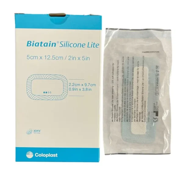 Coloplast Biatain Silicone Lite Adhesive Foam Dressing - All Sizes