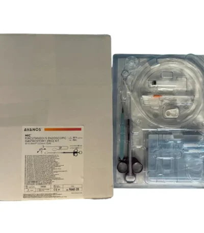 Avanos MIC Percutaneous Endoscopic Gastrostomy (PEG) Kit with Enfit Connectors Pull Method 14Fr, 20Fr, 24Fr - Box of 1