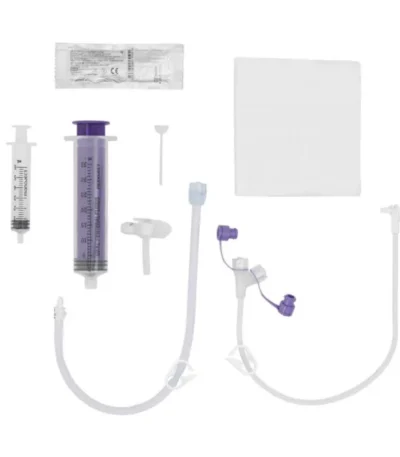 Avanos Mic-Key 12Fr Low-Profile Balloon Button Gastrostomy Feeding Tube