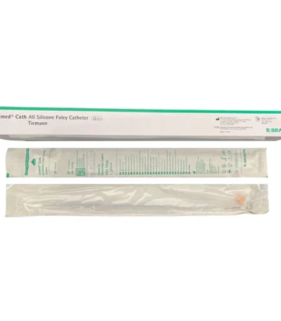 B. Braun Urimed Foley Catheter Tiemann 2-Way 10mL Silicone 40cm