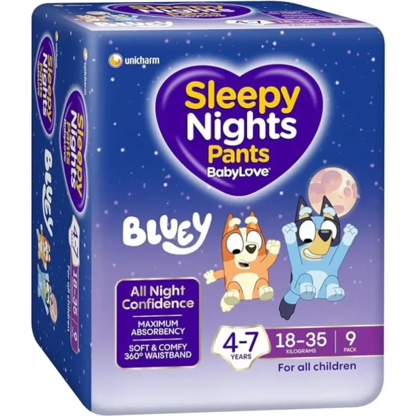 Babylove Sleepy Night Pants Convenience 4-7 Years 18-35kg