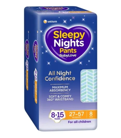 Babylove Sleepy Night Pants Convenience 8-15 Years 27-57 Kg