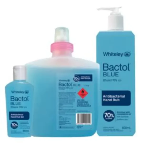 Bactol Blue Alcohol Gel Each - All Sizes