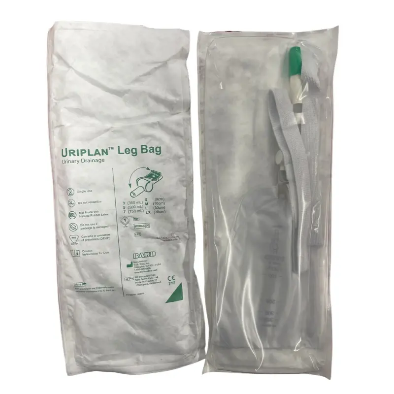 Bard Uriplan Leg Bag 350mL Sterile 30Cm Tube Lever Tap (3L) Bard Uriplan Leg Bag 350mL Sterile 30Cm Tube Lever Tap (3L)