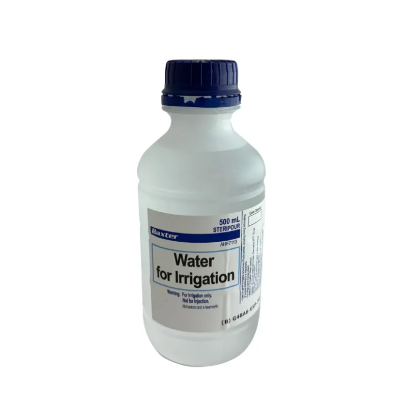 Baxter Water For Irrigation - 500ml Bottle Baxter Water For Irrigation - 500ml Bottle