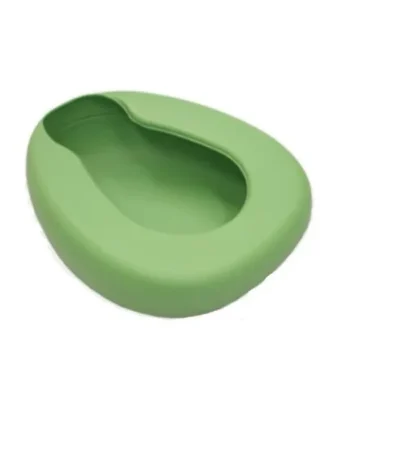 Bed Pan Heavy Duty Plastic Green