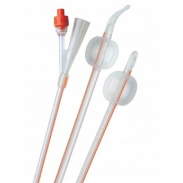 Coloplast Folysil Catheter Paediatric Tiemann 2-Way Indwelling, 3ml - All Sizes