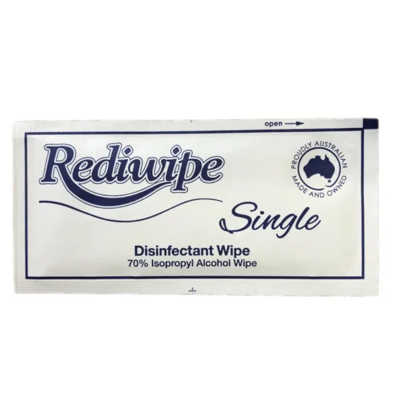 Cello Rediwipe Single Isopropyl 70% (100wipes pack)