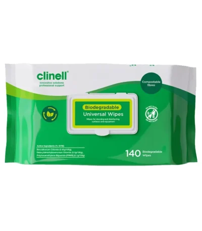 Clinell Biodegradable Universal Wipes