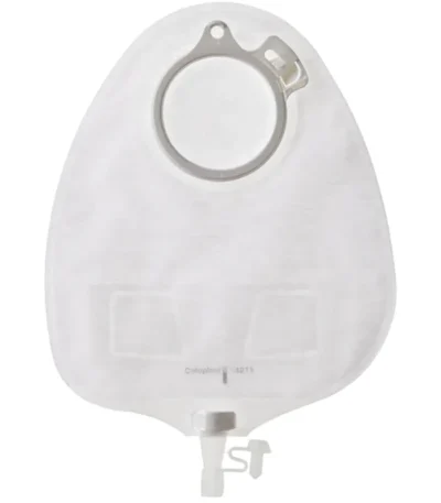 Coloplast Alterna Urostomy 2 Piece Multi Chamber System Anti Reflux Valve Maxi 470ml Transparent