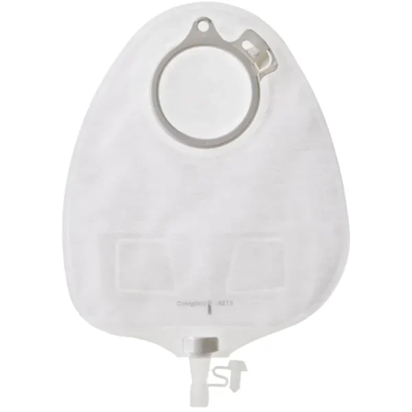 Coloplast Alterna Urostomy 2 Piece Multi Chamber System Anti Reflux Valve With Fold Up Outlet Maxi 470ml White