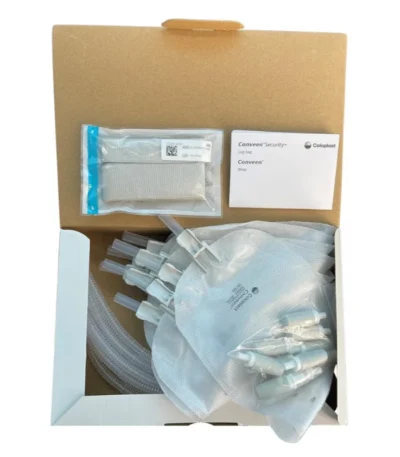 Coloplast Conveen Leg Bag Unisex 500ml Non Sterile 30Cm Tube White Design Clamp Tap 5160