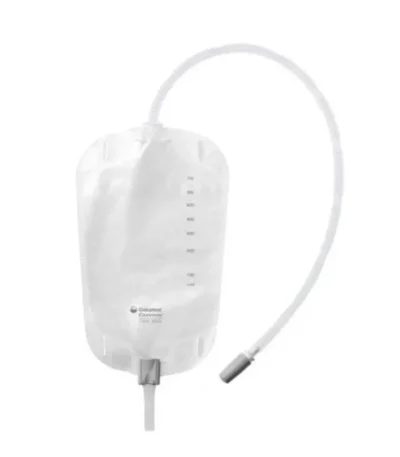 Coloplast Conveen Leg Bag Unisex 750Ml Non Sterile 50Cm Tube White Design Clamp Tap 5167 - Box of 10