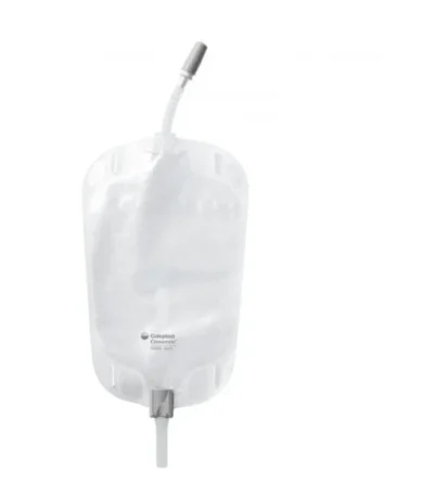 Coloplast Conveen Leg Bag With Straps Unisex 500Ml Sterile 6Cm Tube White Design Flip Tap 5168