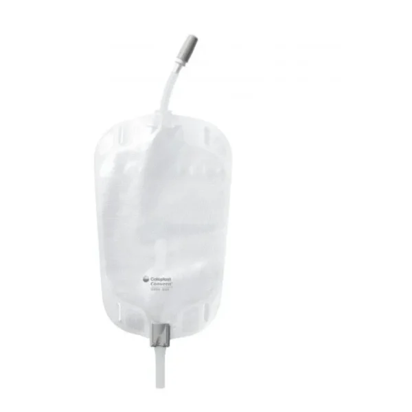 Coloplast Conveen Leg Bag With Straps Unisex 500Ml Sterile 6Cm Tube White Design Flip Tap 5168