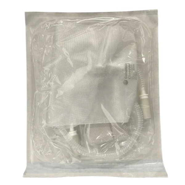 Coloplast Conveen Leg Bag With Straps Unisex Sterile Tube White Design Flip Tap