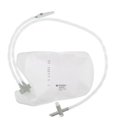 Coloplast Simpla Plus Syphon Leg Bag 750ml With 25cm Inlet Tube Sterile (21567)