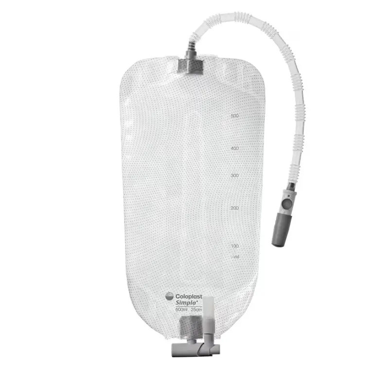 Coloplast Simpla Profile Long Tube Leg Bag 25cm Sterile Coloplast Simpla Profile Long Tube Leg Bag 25cm Sterile