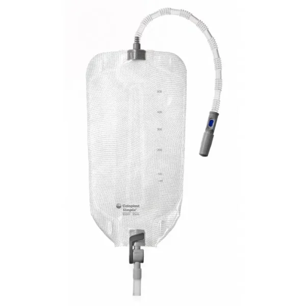 Coloplast Simpla Profile Short Tube Leg Bag 6cm Sterile