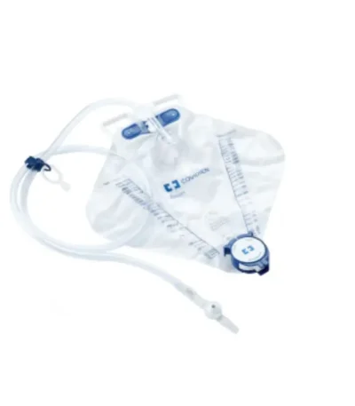 Covidien Dover Drain Bag Anti Reflux 2 Way Luer Lock Sampling Port 2000mL Sterile (6308LL)