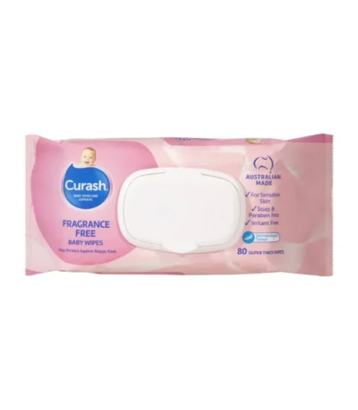 Curash Fragrance Free Baby Wipes