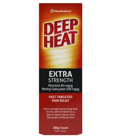 Deep Heat Extra Strength Cream 100g