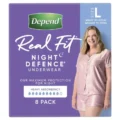 Depend Real Fit Night Defence Pants Large 97-162cm 1300mL