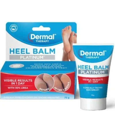 Dermal Therapy Platinum Heel Balm 75G