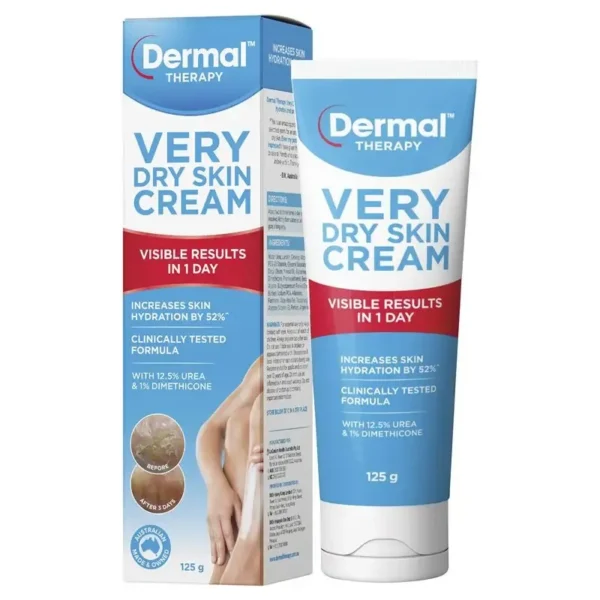 Dermal Therapy Very Dry Skin Cream 125g