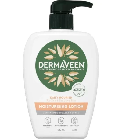 Dermaveen Cream Moisturising Lotion 500ml Pump