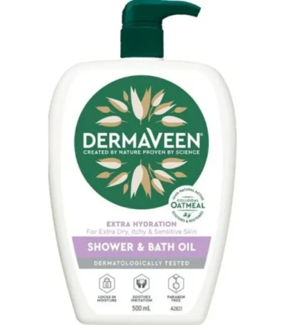 Dermaveen Extra Gentle Shower & Bath Oil 500ml