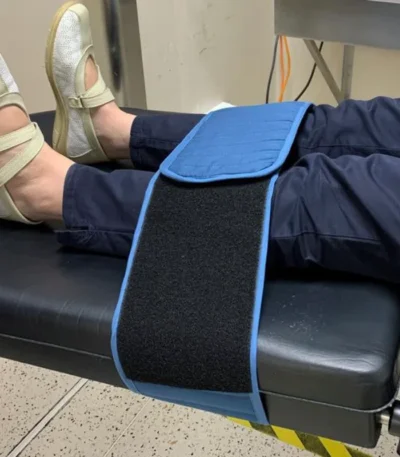 Disposable Patient Positioning Strap 180cm long x 16cm wide Teal