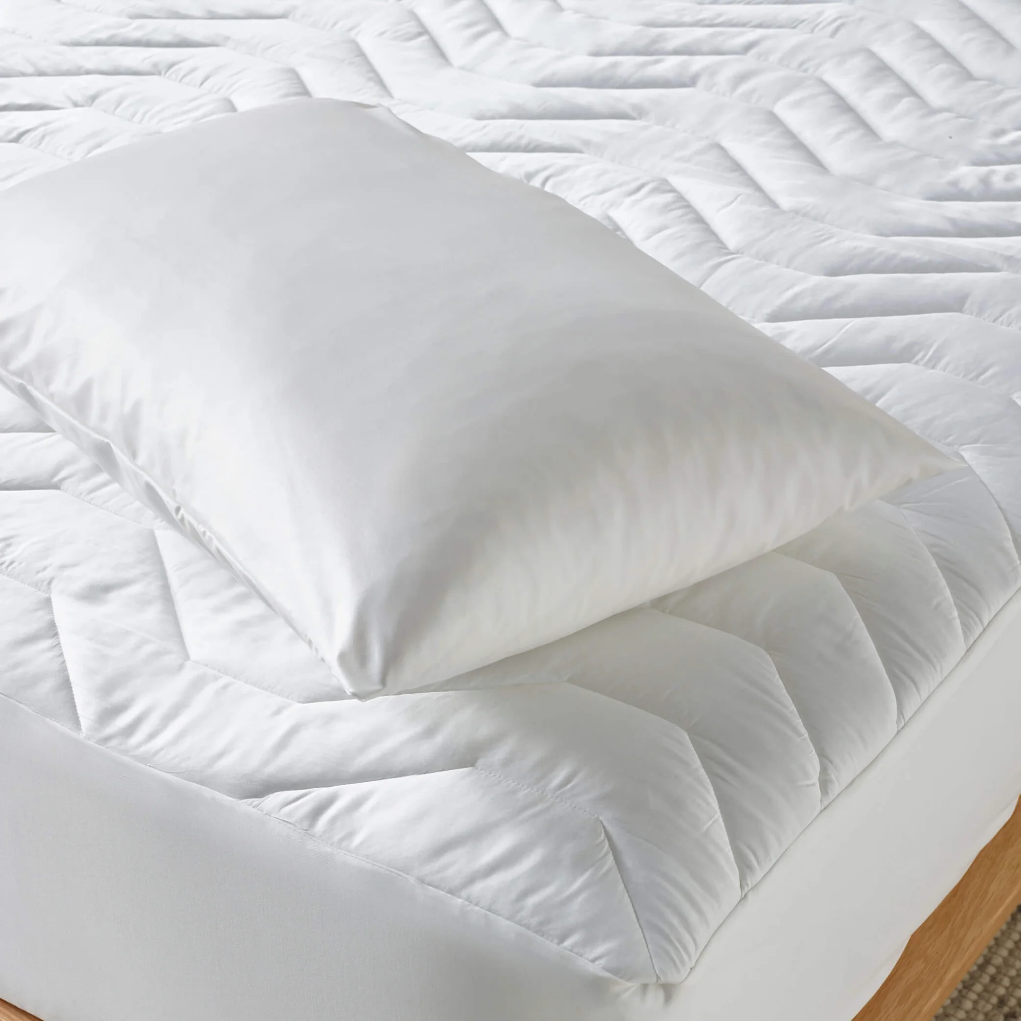 DuraTherme_Water_Resistant_Pillow_1_81f80b76-7eea-4855-a5f1-4d99873c1a93 Staydry DuraTherme Waterproof Pillow Protector, Each (STAYPC75ZPDT) - Image 1