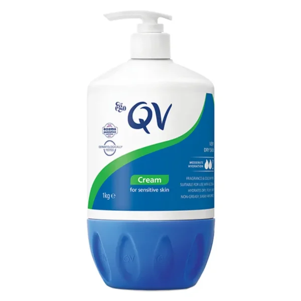 Ego Qv Cream 1Kg Pump Bottle Each