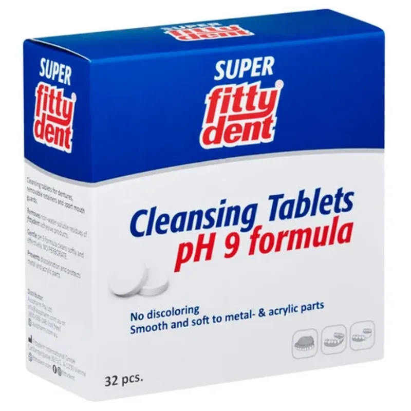 Fittydent Denture Cleansing Tablets Fittydent Denture Cleansing Tablets